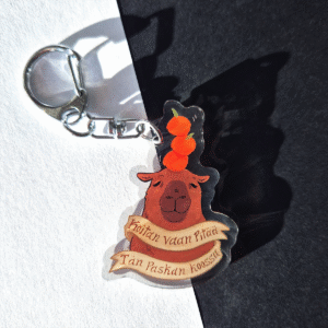 Kaikkensa Antava Kapybara - avaimenperä